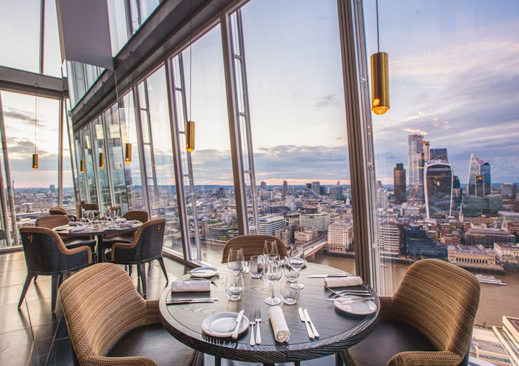 Aqua Shard London Restaurant Review Menu Opening Times 5872