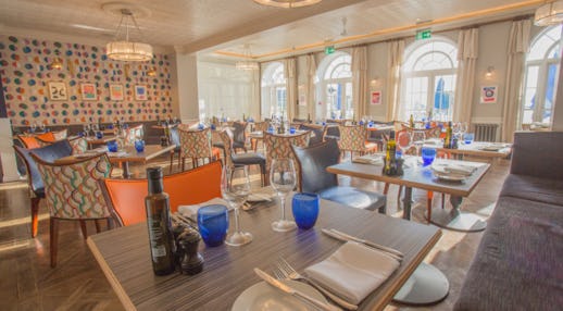 Upper Deck Restaurant at Christchurch Harbour Hotel