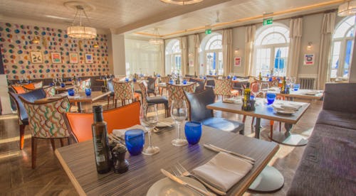 Upper Deck Restaurant at Christchurch Harbour Hotel