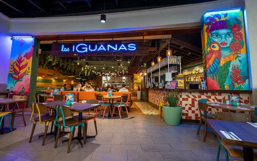 Las Iguanas Sheffield, Meadowhall