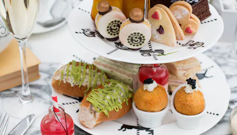 Mad Hatters Afternoon Tea at Sanderson hotel