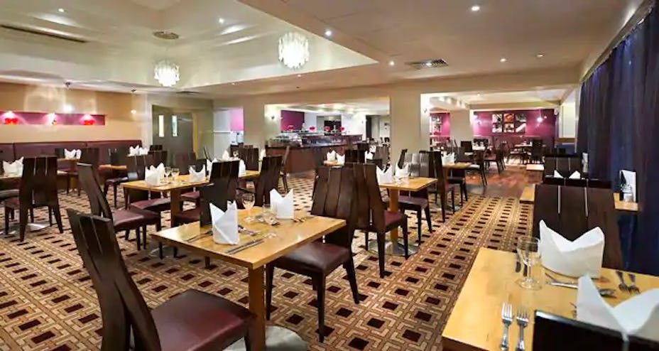 Seasons Restaurant at Hilton Maidstone