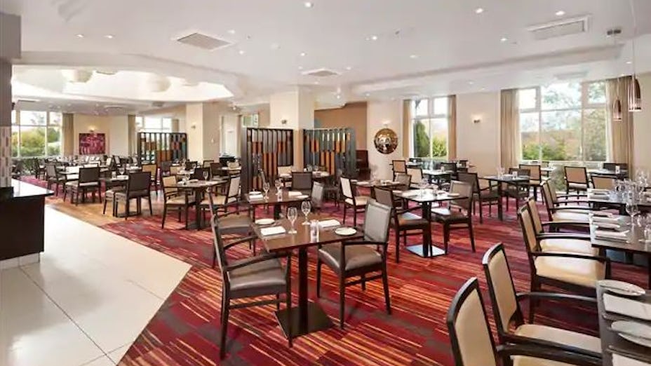 Seasons Restaurant at Hilton Dartford Bridge