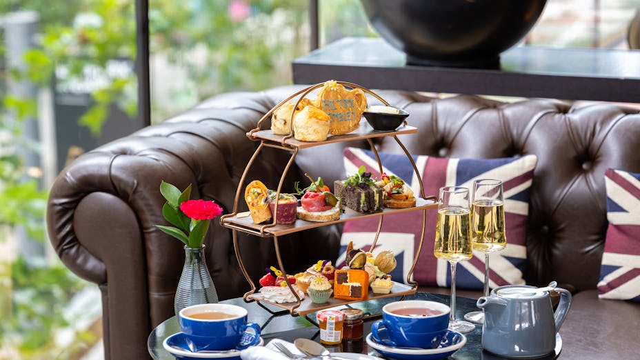 Afternoon Tea at Icons Grill & Terrace at Hilton London Wembley