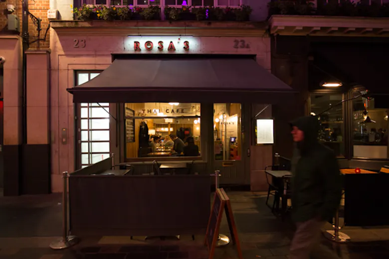 Rosa’s Thai Soho Ganton Street