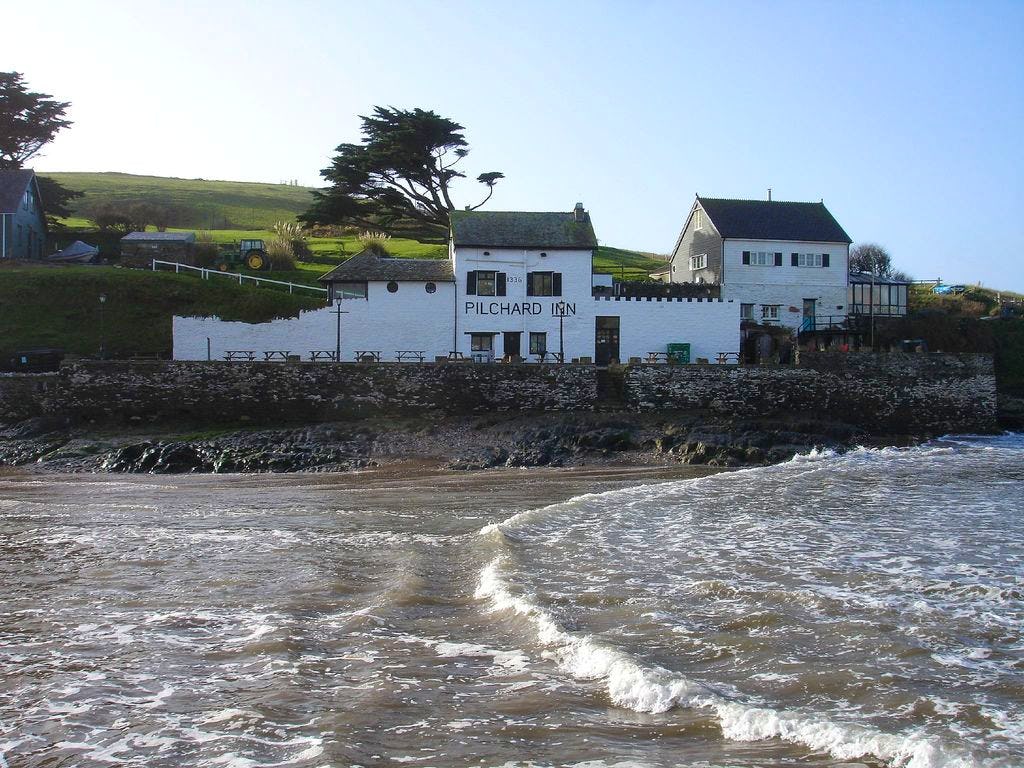 Pilchard Inn Devon Restaurant Review Menu Opening Times