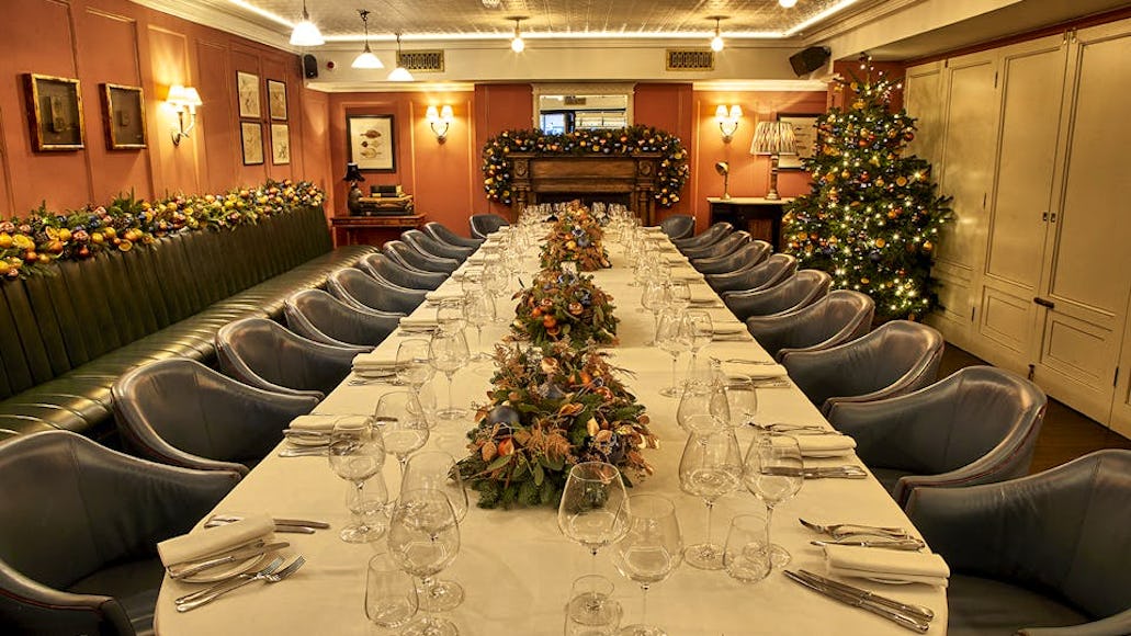  Christmas party venues near Mayfair London