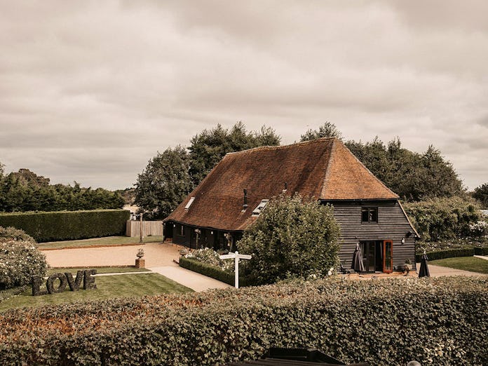 The Old Kent Barn In Kent