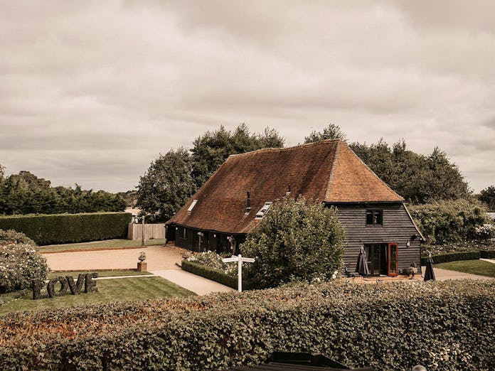 The Old Kent Barn In Kent