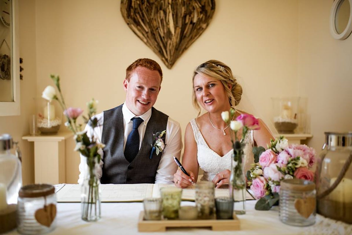 Bournemouth Beach Wedding Hut