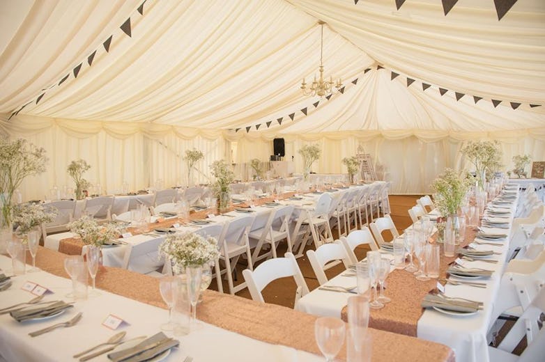 Bournemouth Beach Wedding Hut