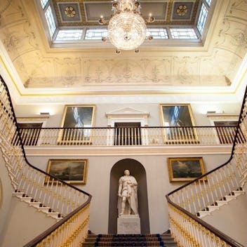The Grand Staircase & Balcony