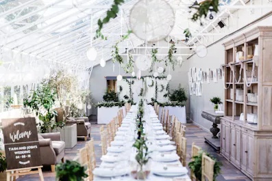 The Glass House at Houghton Lodge