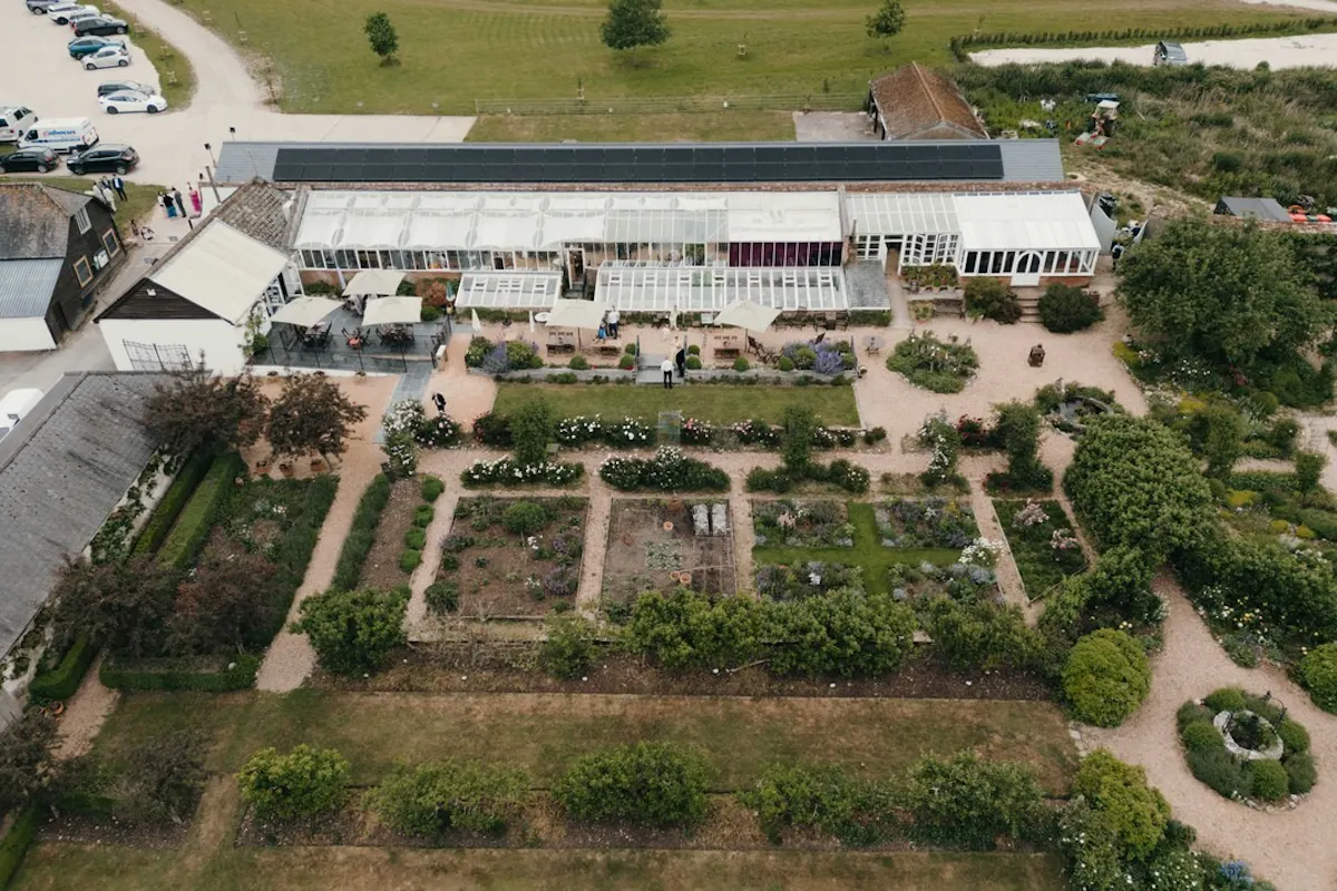 The Glass House at Houghton Lodge